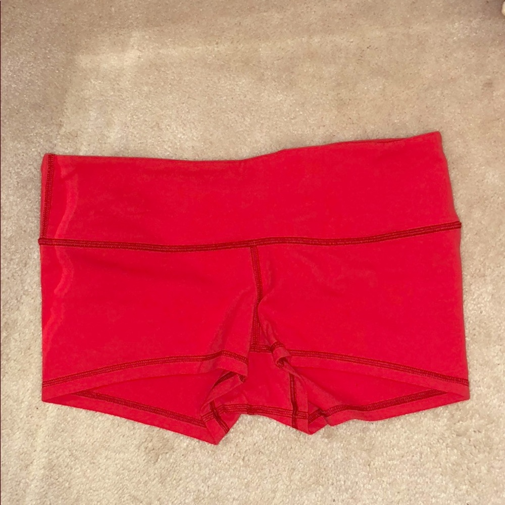 Lululemon Red Spandex